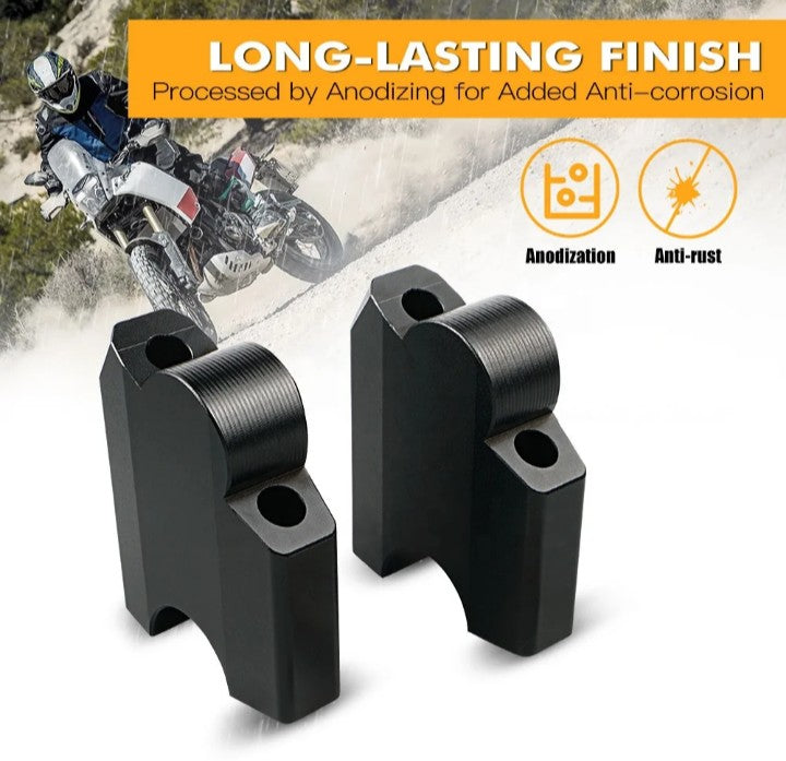 NiceCNC Handlebar Raiser (0.9" Rear , 2" Upwards)