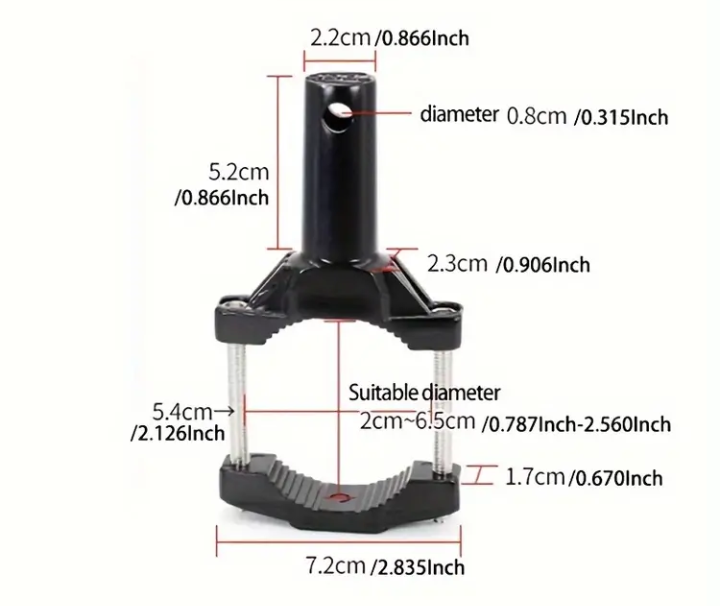 LED Spot Fork Mounts