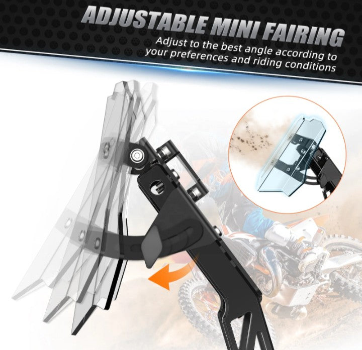 NiceCNC Windshíeld Fairing Kit - Universal